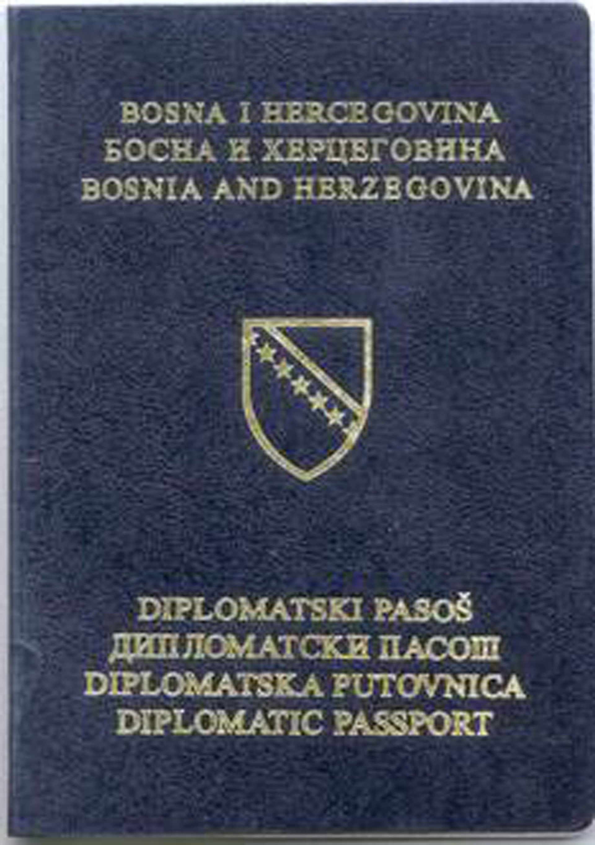 Diplomatski pasoš u BiH