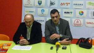 Treneri Slobodan Kecman i Goran Bošković