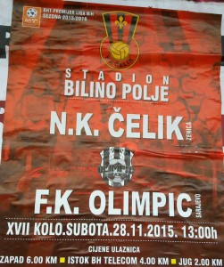 Plakat Čelik-Olimpic
