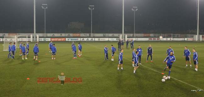 Trening reprezentacije BIH 12.11.2015.