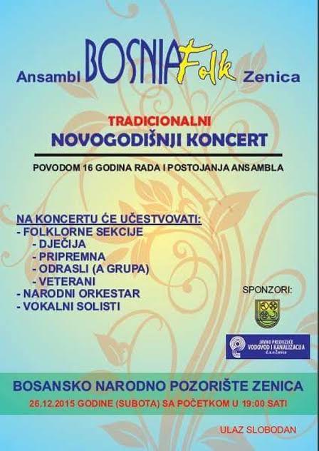 Bosniafolk rođendanski koncert
