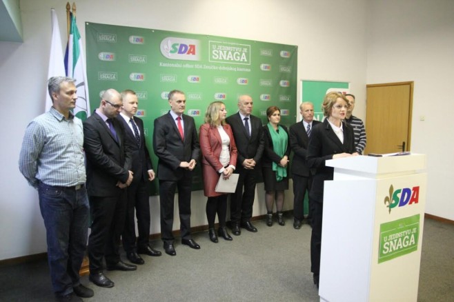 SDA Zenica Novogodišnji press