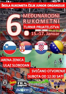 Plakat za rukometni turnir