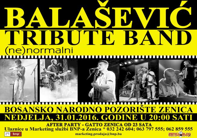 plakat BALASEVIC tribute band222