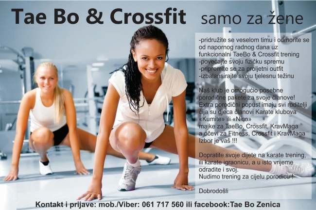 kumite nico tae bo crossfti za zene