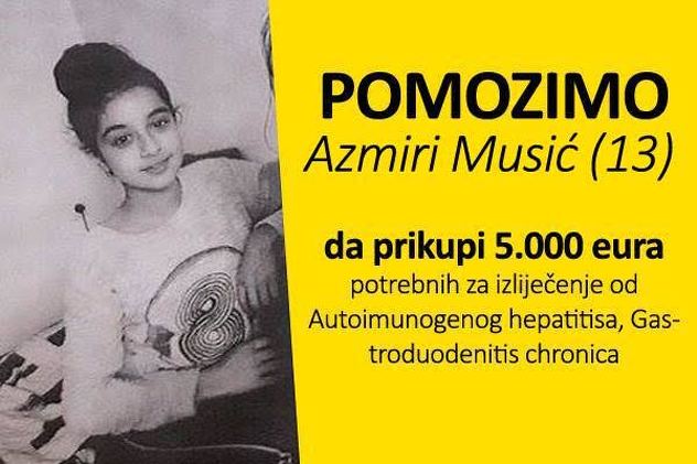 Apel za pomoć Azmiri Musić