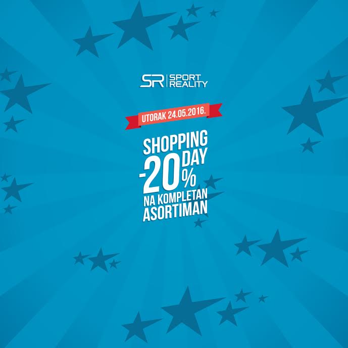 Shoping day u Sport Reality prodavnici