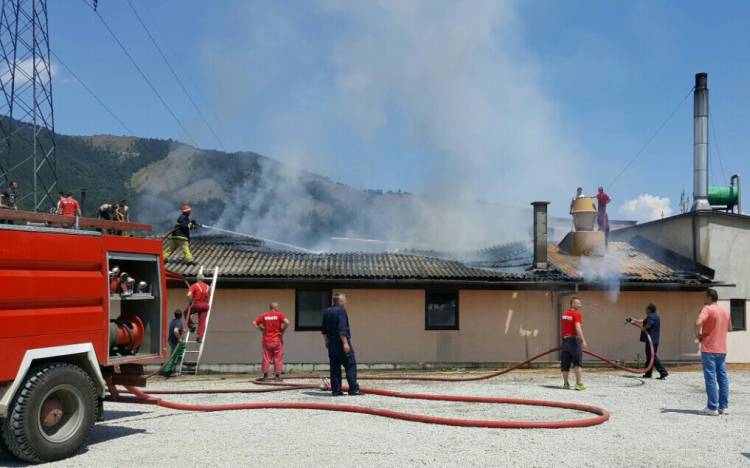 Požar u pilani Nansi