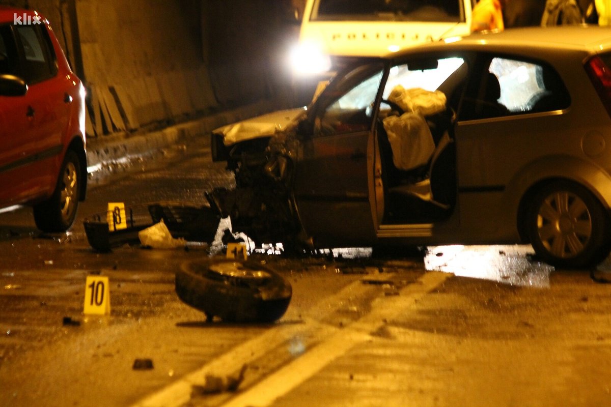 U dvije nesreće sudar jedanaest vozila,