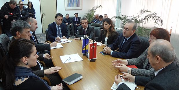 Ambasador Turske u BiH u Gradskoj upravi Zenica