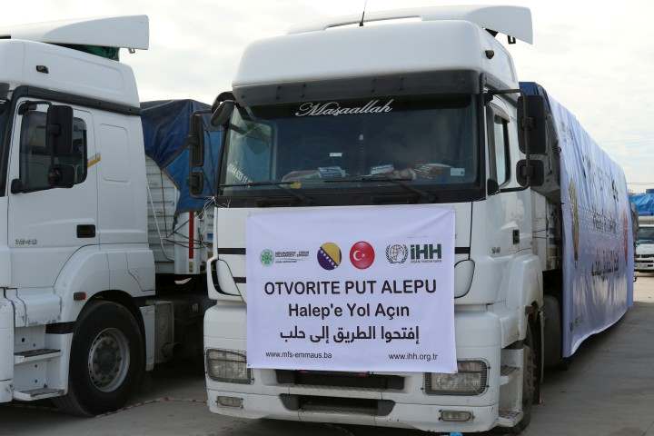 Novi konvoj pomoći za Siriju
