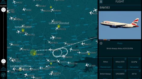 Pratite sve avione na nebu u realnom vremenu