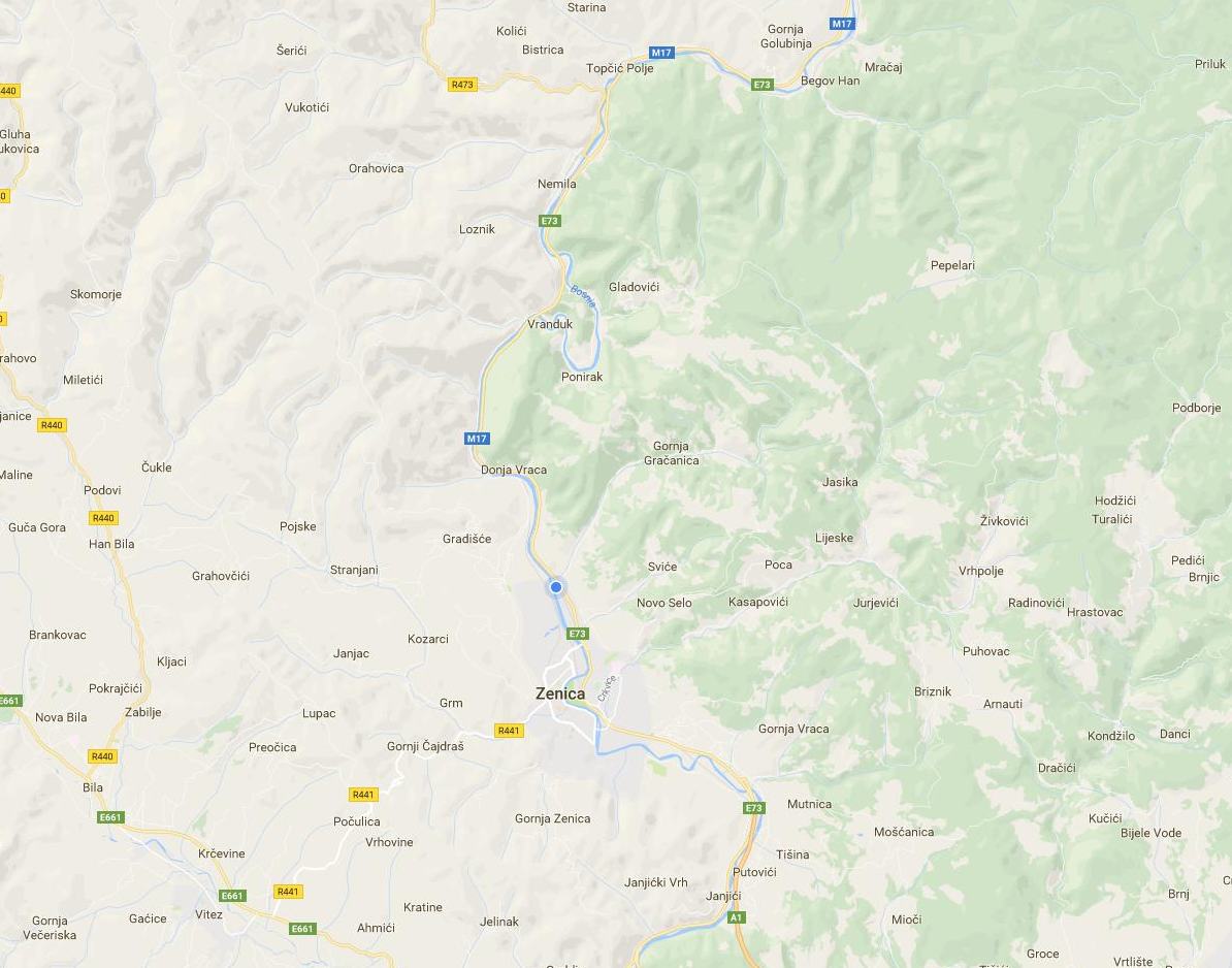 karta zenice