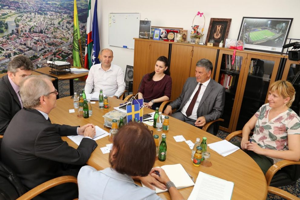 Ambasador Kraljevine Švedske posjetio Gradsku upravu