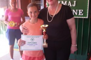 Asja Salkanović sa suprugom rahmetli Dr. Faruka Čišića