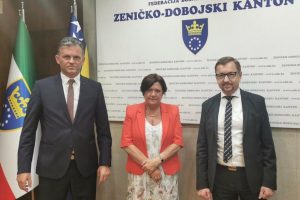 Ambasadorica Francuske u BiH nj e Kristina Tudik boravila u službenoj posjeti Zeničko-dobojskom kantonu