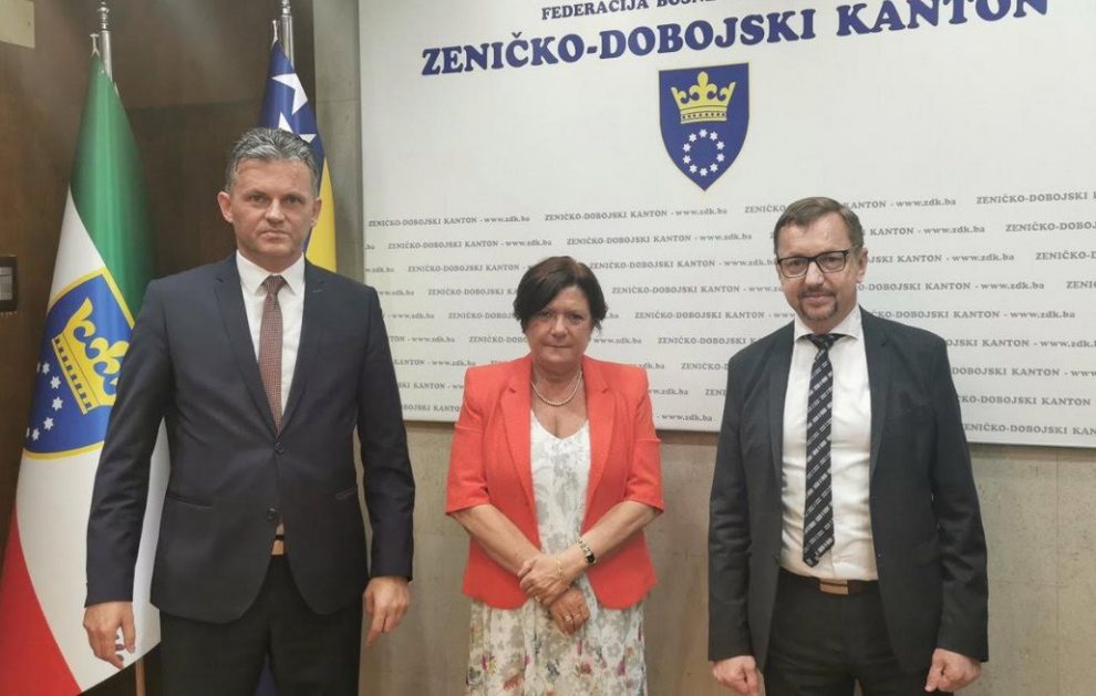 Ambasadorica Francuske u BiH nj e Kristina Tudik boravila u službenoj posjeti Zeničko-dobojskom kantonu