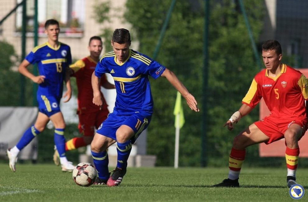 U-17 reprezentativci poraženi u prijateljskom susretu od Crne Gore