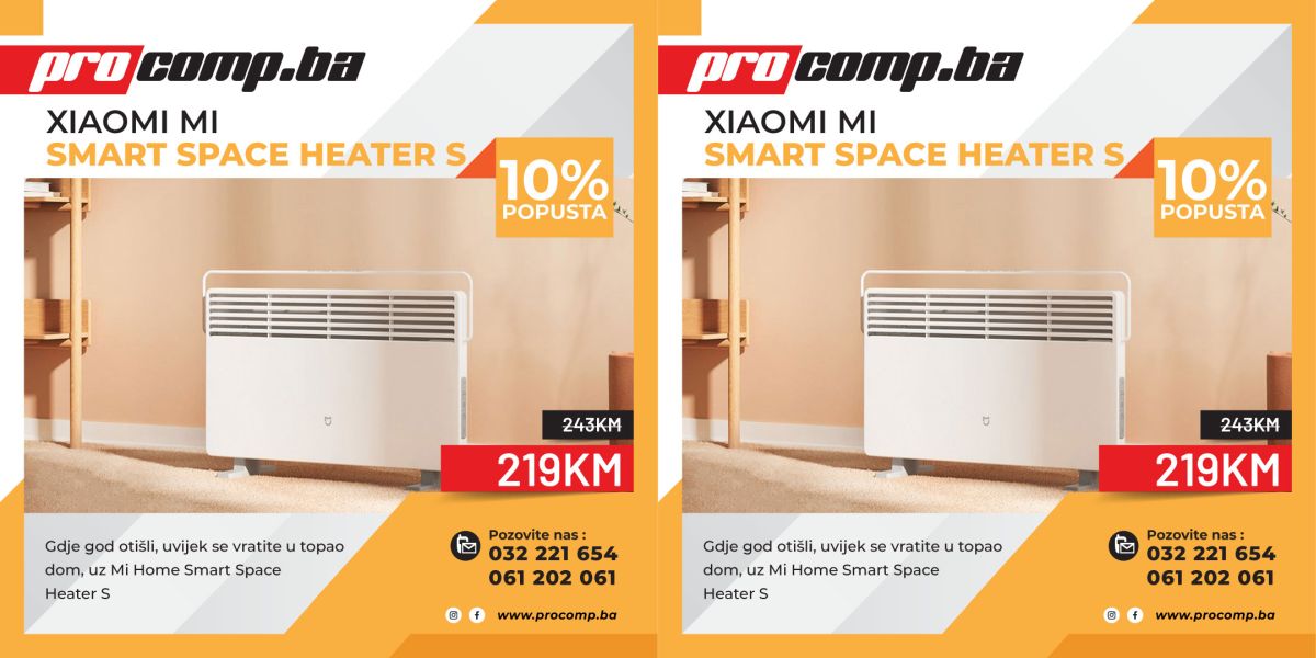Uživajte u pametnom grijanju sa Xiaomi Mi konvektorom